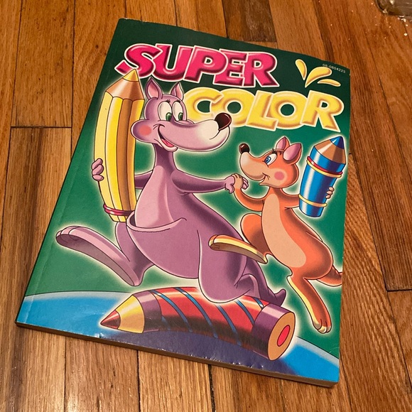 amproductions Other - Super Colour Kids Colouring Book